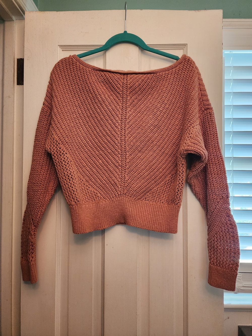 Abercrombie Camel Boatneck Sweater